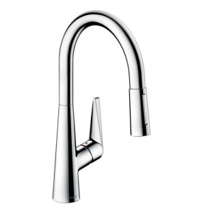 Смеситель для кухни однорычажный с выдвижным изливом Hansgrohe Talis S, 72815000